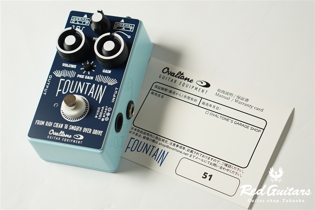 Ovaltone fountain Ovaltone FOUNTAIN (2025〜ver. ) Over Drive